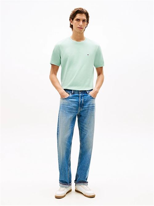 ess seasonal reg fit solid tee TOMMY HILFIGER | MW0MW39995MAI